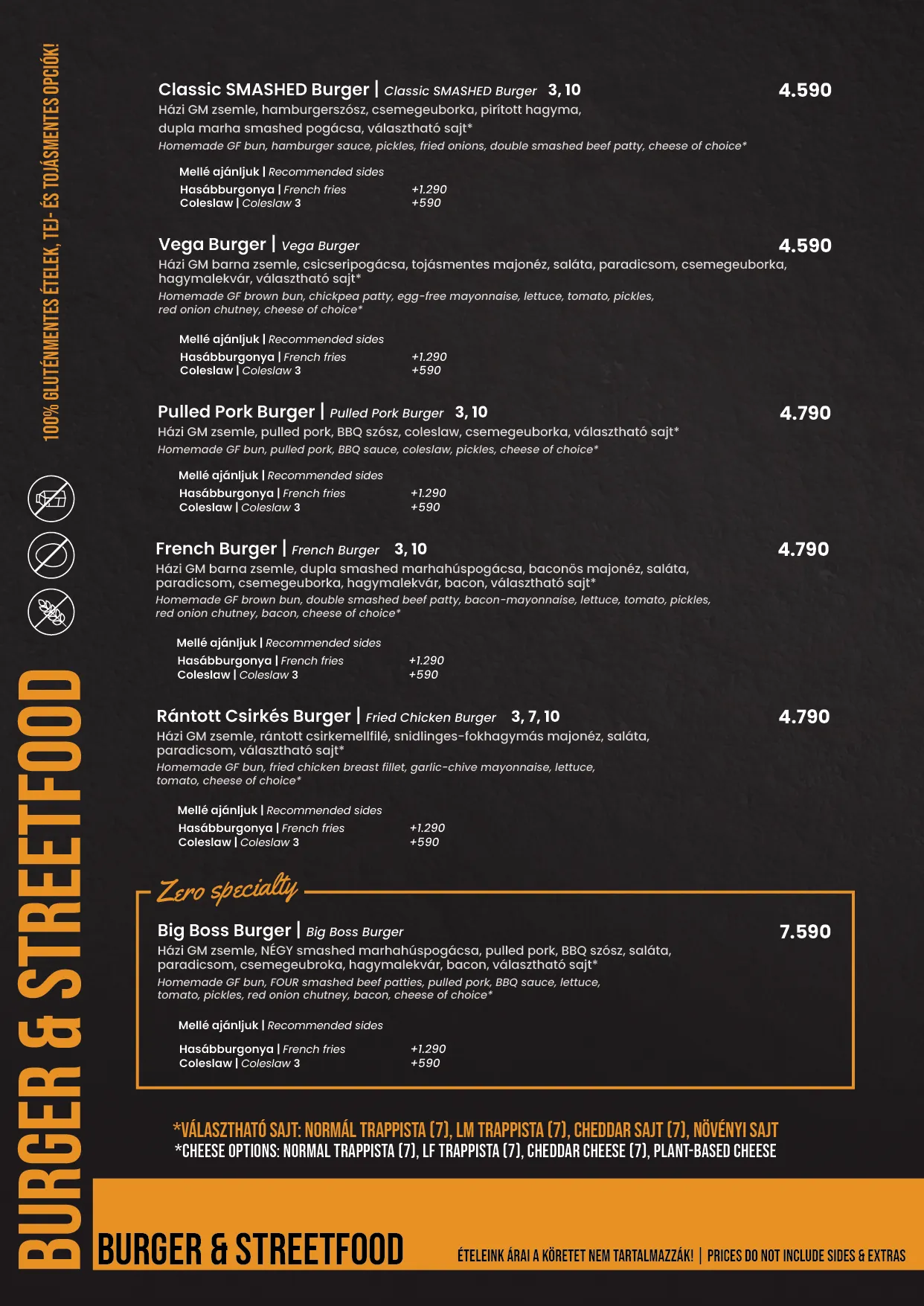 Zero menu #6